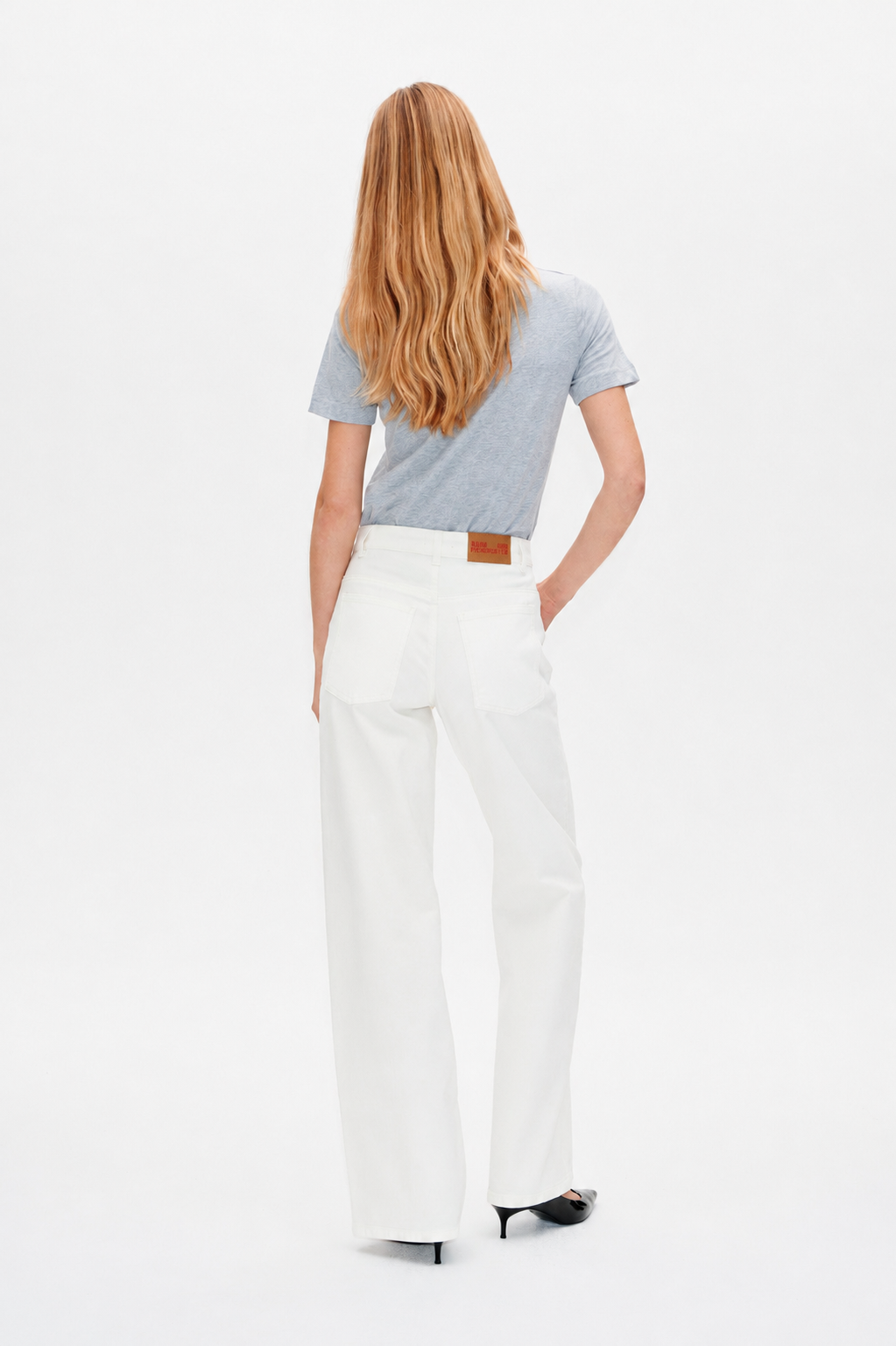 NO 01 NICETTE JEANS | witte denim
