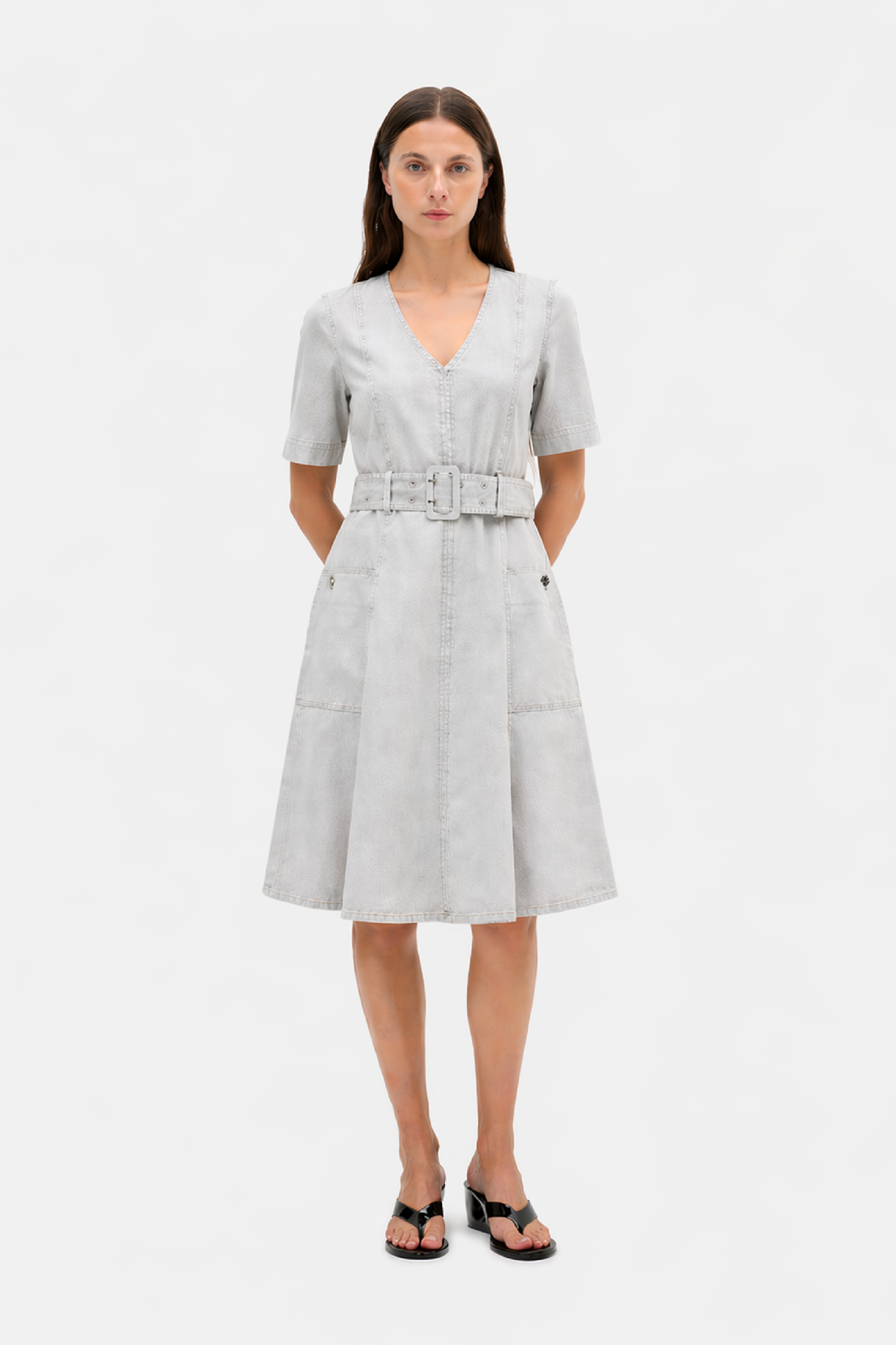 AMORA DRESS | Opal Gray
