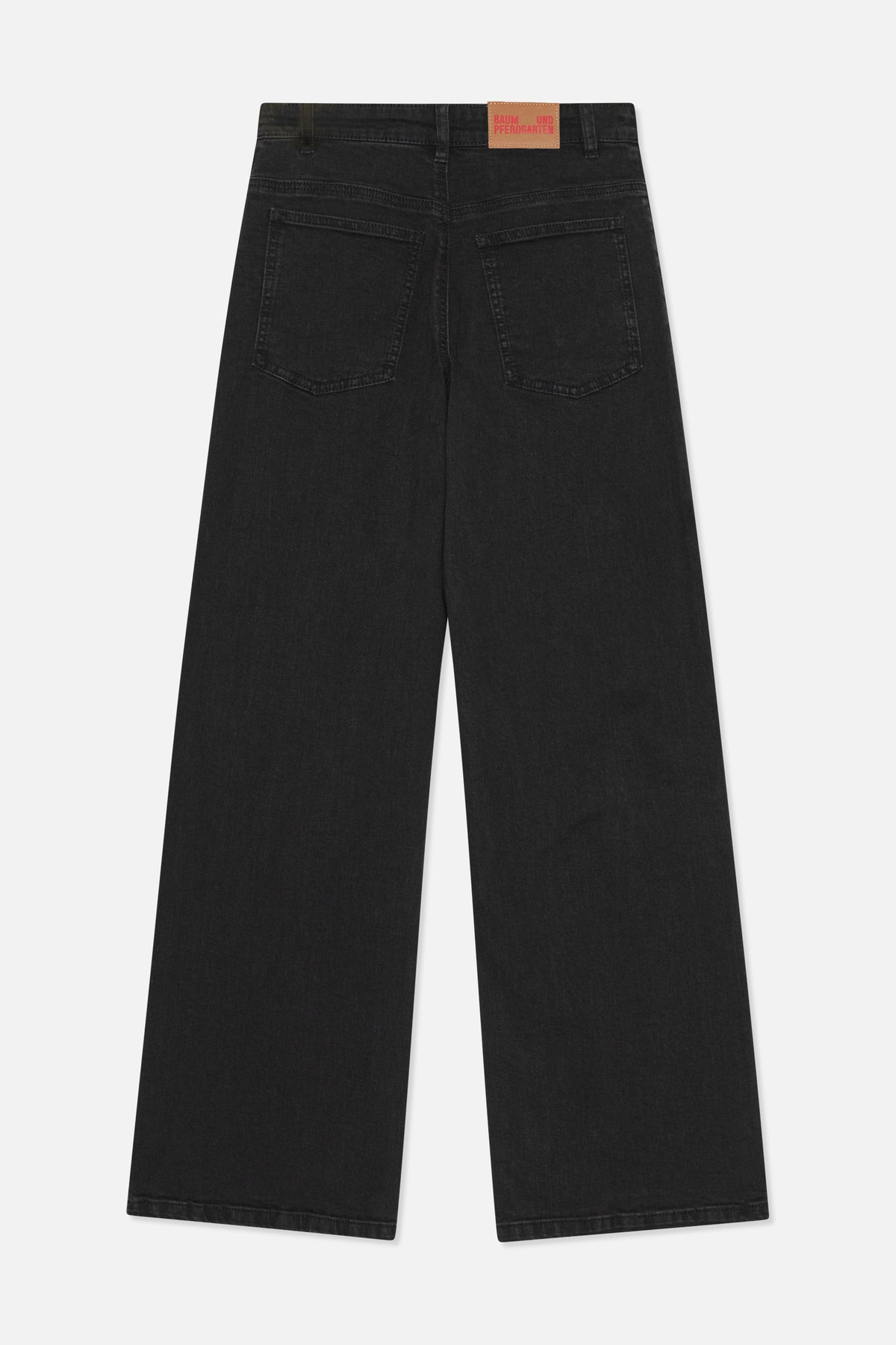 NO 01 NICETTE JEANS | Schwarzer Denim