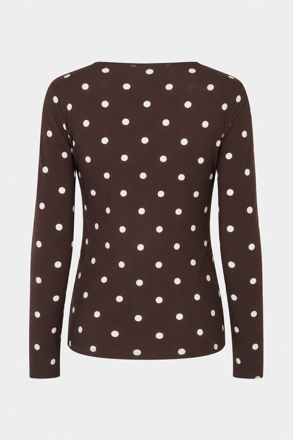 JODIE blouse | koffieboon stipjes